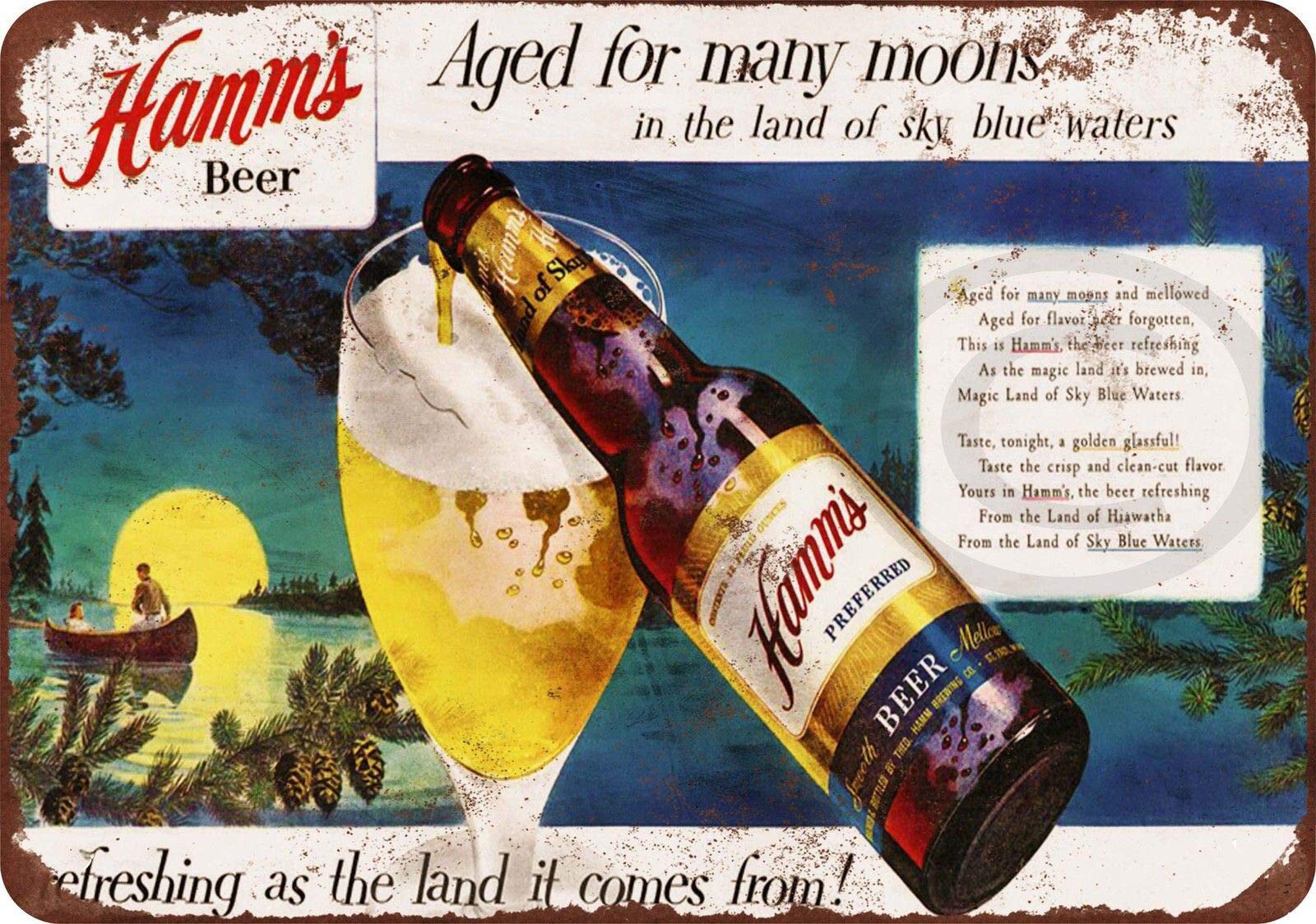 Wine X Beer - Insegna in latta HomDeo 8