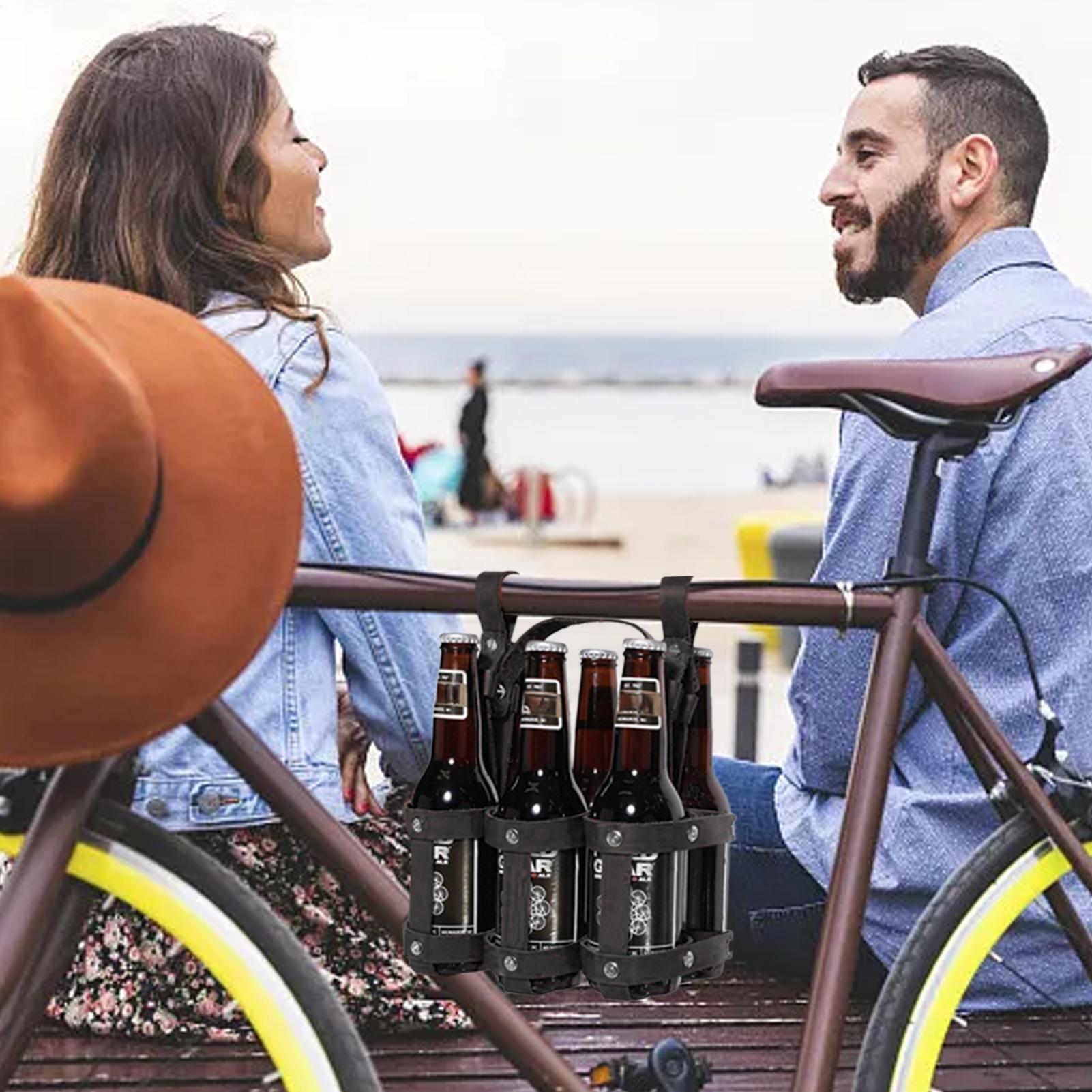 Wine Beer Tour - Porta birra per bicicletta, portaoggetti per