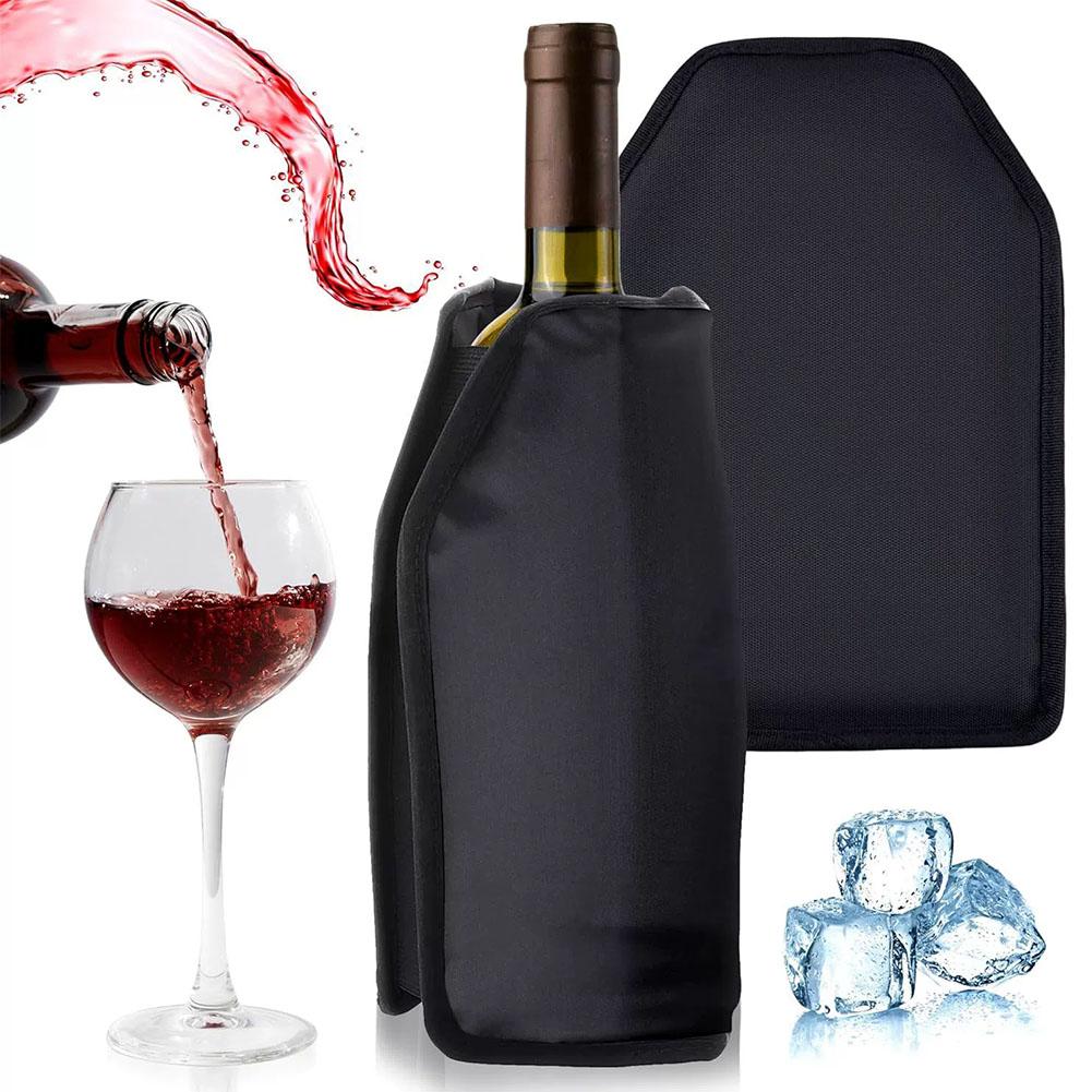 Wine Chiller Sleeve - Raffreddatore per Vino in Gel Riutilizzabile,
