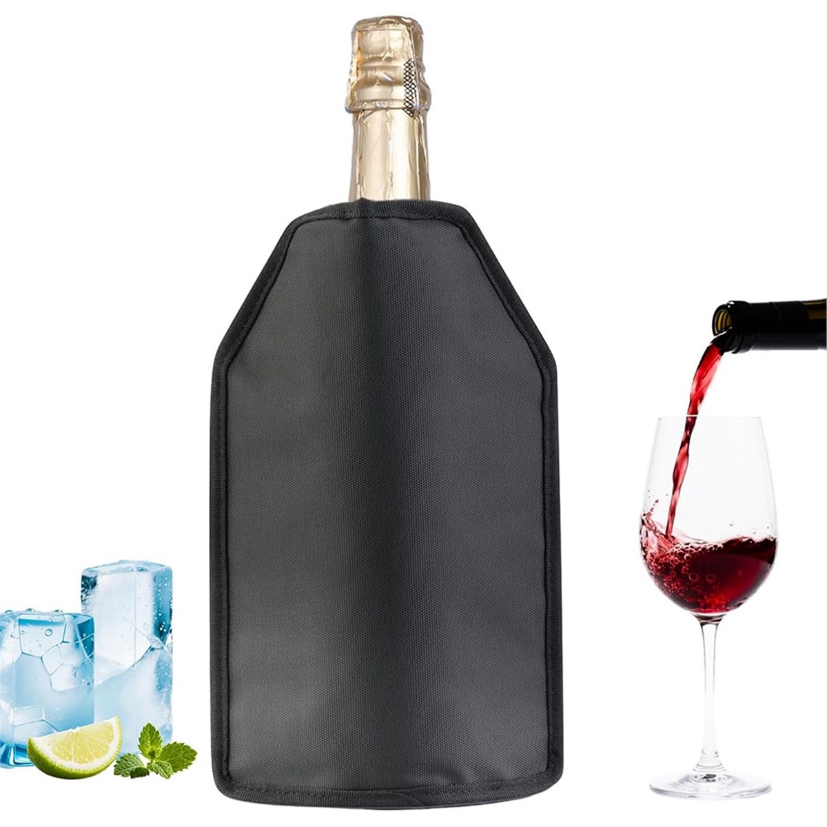 Wine Chiller Sleeve - Manicotto Refrigerante per Vino ABPP, Manicotto