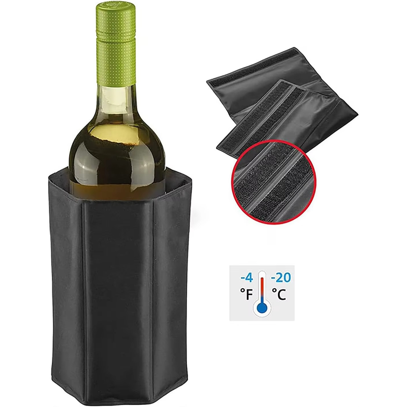 Wine Chiller Sleeve - Raffreddatore per bottiglie di vino a