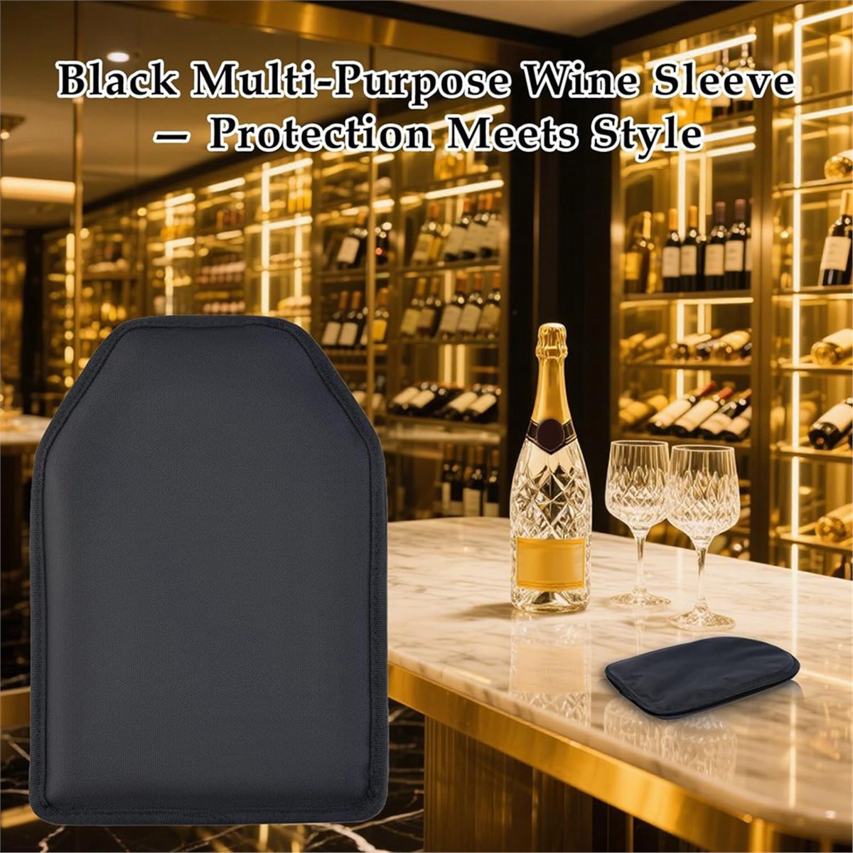 Wine Chiller Sleeve - B-est Manicotto Refrigerante per Vino, Manicotto