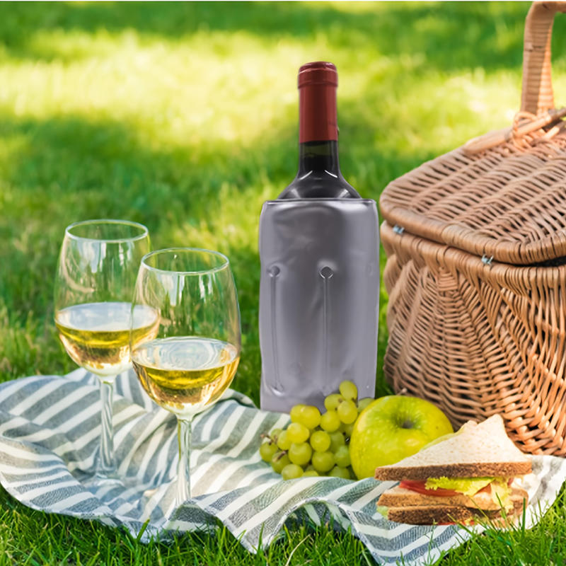 Wine Chiller Sleeve - Borsa Refrigerante Portatile per Vino in