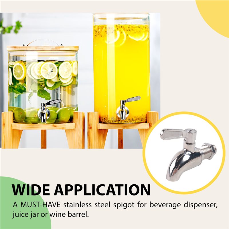Wine In Beer - ABMI - Rubinetto in Acciaio Inox