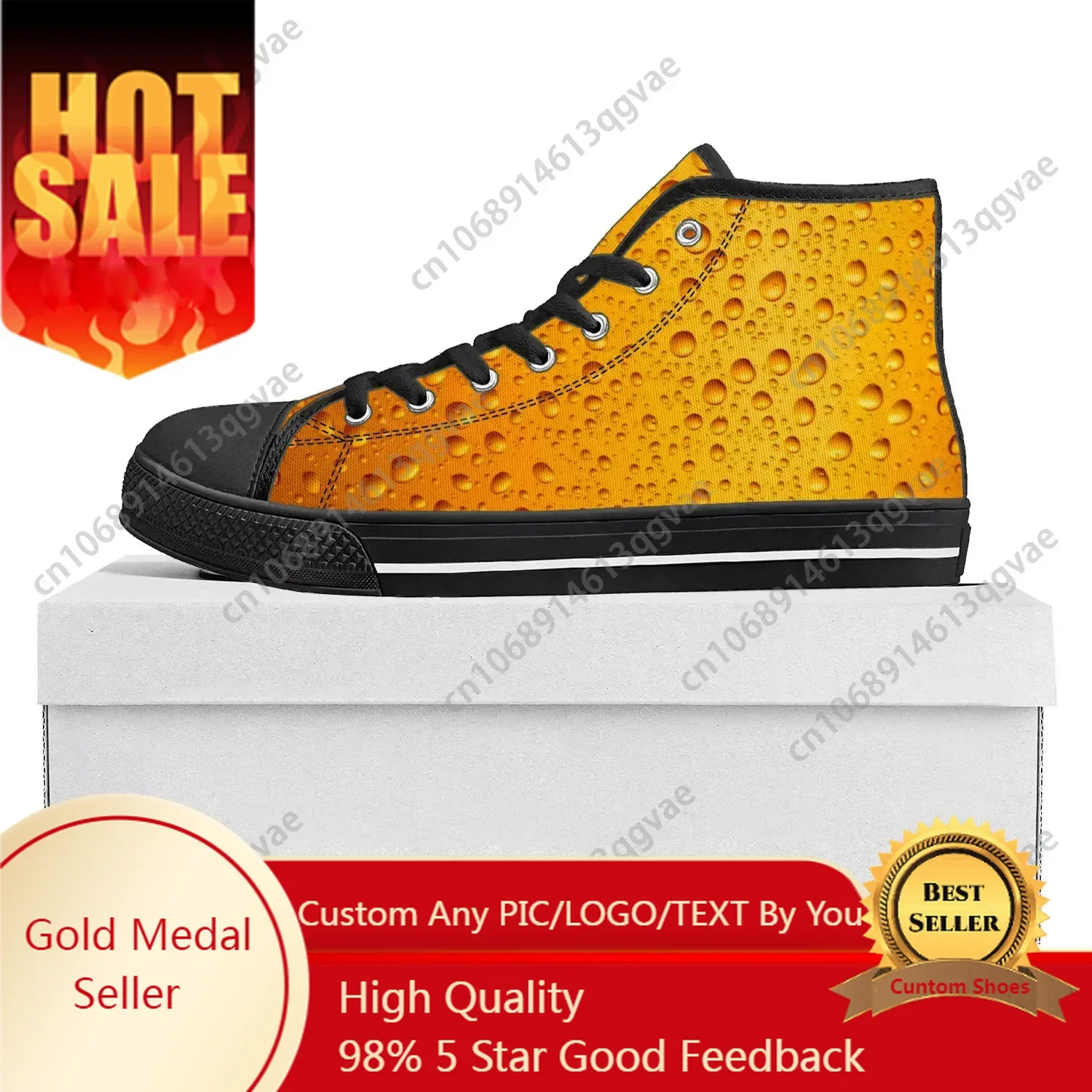 Beer & Wine Downtown - Sneakers Unisex Beer con Stampa 3D,