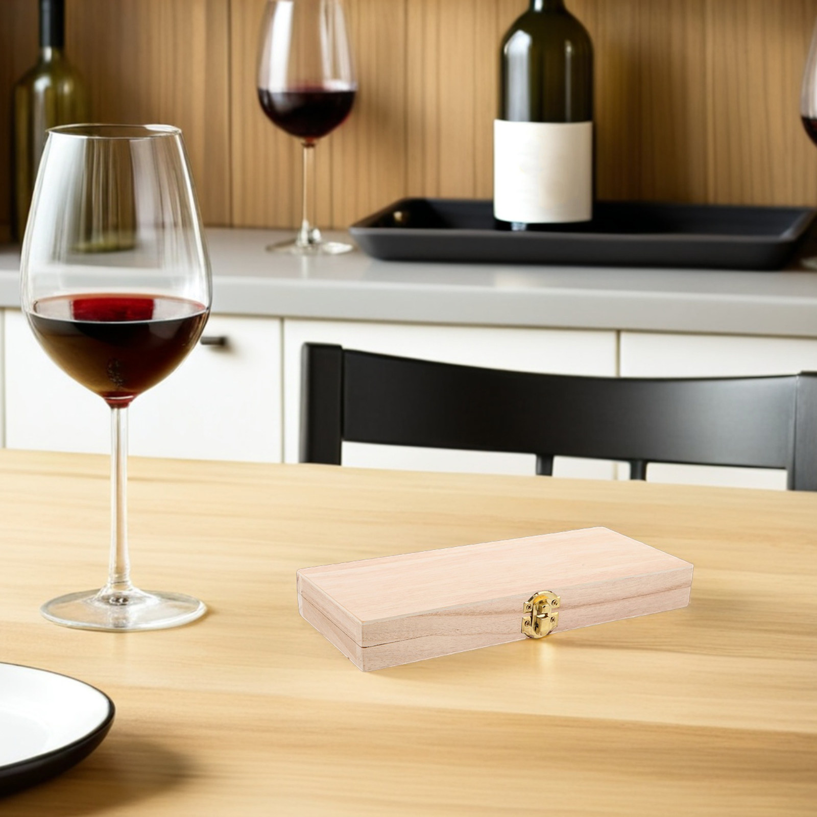 Wine Beer And Spirit - Scatola di Legno per Idrometro con